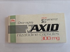 AXID Paper Clip Holder + Note Pad Pharmaceutical Drug Rep Promo Vintage Medical