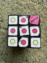 Vintage Pharmaceutical Drug Rep Rubik Cube Ad For Apresazide, Ciba, Etc, Used