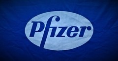 🔴 BiG Pfizer Table Cover Promotional Trade Show Tablecloth 7x5ft Hard to Find🤡