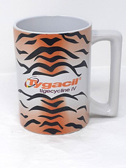Tygacil Pharmaceuticals Drug Rep Ceramic Coffee Mug Cup Collectable 14 Oz