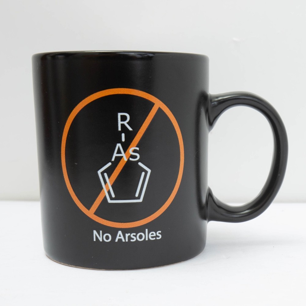 Synthonix No Arsoles Pharmaceutical Rep Coffee Mug Tea Cup Advertisement Vtg