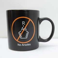 Synthonix No Arsoles Pharmaceutical Rep Coffee Mug Tea Cup Advertisement Vtg