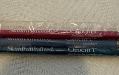 Vintage Cleotin T Unsharpened 3 Pencil Drug Pharmaceutical Promo Collectible