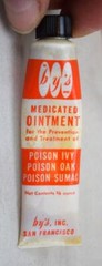Vintage B.Y.’s Medicated Ointment Box w/2 Tubes