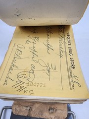 Prescription Atlas Rx Pad Paper Apothecary Druggist Pharmacy Medicine 1949
