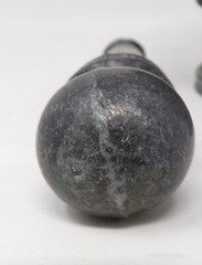 Vintage Pewter Mortar & Pestle Display Only By Schering Corp. 1988