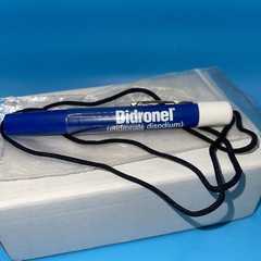 Vintage Didronel Pen Light New Works Drug Rep Pharmaceutical Promo Advertising