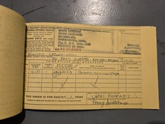 Vintage US Treasury IRS Opium Coca Leaves Opiates Narcotic Order Form 1966