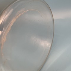 Pyrex Clear Glass Science Labware Bottle Hand Blown Apothecary 11” Tall