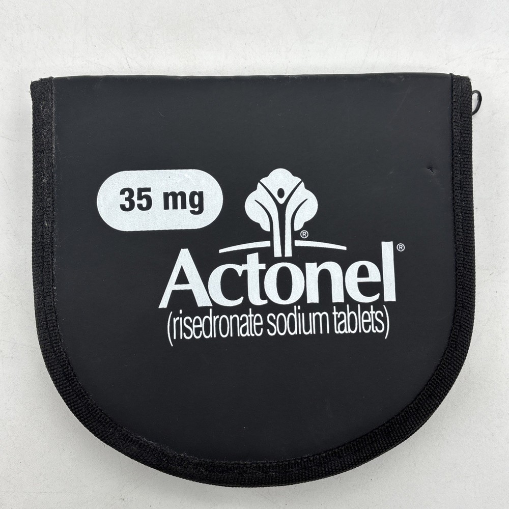 Pharmaceutical Drug Rep Collectible CD Wallet Actonel Promotional Item Used