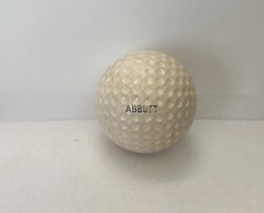 Abbott Laboratories Vintage Pharmaceutical Drug Rep Faultless Brand Golf Ball