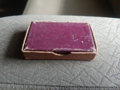 Vintage Cardboard Prescription Pill Box G. S. FLESHER CAIRO, W. VA.