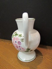RARE WESTERN GERMANY AH HANDGEMALT „SIRUP“ WHITE WITH FLOWERS CERAMI (EZS001268)