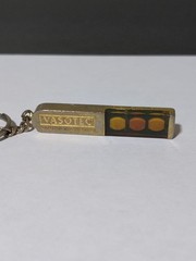 Vasotec Enalapril Maleate MSD Drug Pharmaceutical Representative Keychain Gold