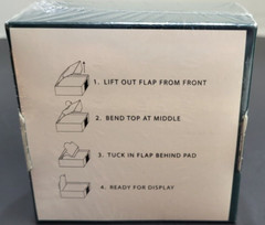 Namenda RX Post-It Notes 4×4 With Dispensing Box Green Still In Shrink Wrap