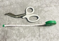 CELEBREX PHARMACEUTICAL REP PROMO FIRST AID SHEARS AND TAPE MEASURE