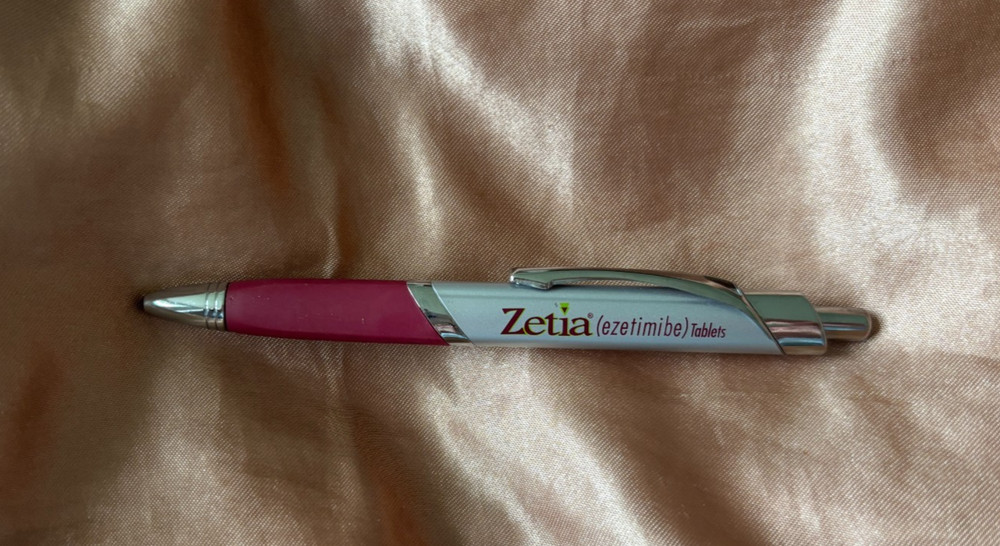 Zetia-Metal Pen-Pharmaceutical Drug Rep Pen