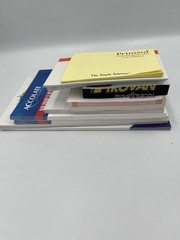 VTG Lot Of 10 Pharma Drug Rep Notepads, Post-It Notes Vioxx Accolate More