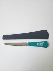 Pepcid IV Letter Opener w/ Case Pharmaceutical Drug Rep Promo Drug Collectible