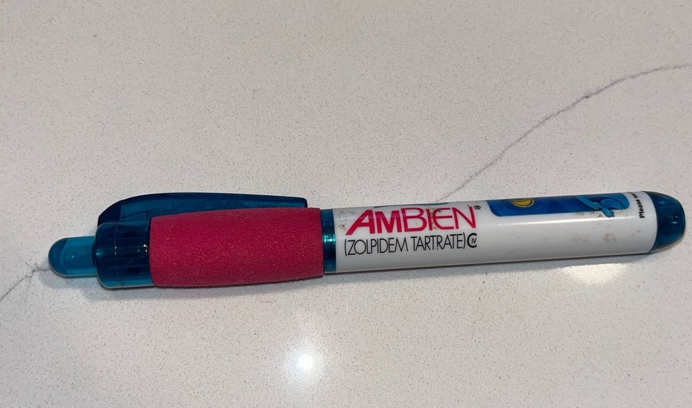 Ambien Drug Rep Collectible Pen light Works!