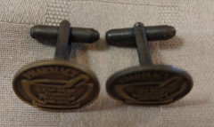 Vintage ’98 Schering Laboratories Pharmacy Cuff Links “ Most Trusted Profession“