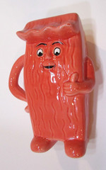 Vintage Actos Pharmaceuticals Promotional Anthropomorphic Ceramic Mug MUSCLE