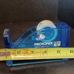 PROTONIX Oral I.V. Tape Dispenser Pharmacy Blue Drug Rep Doctor