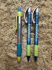 CHANTIX PENS Pharmaceutical Promotional Drug Rep Advertising Promo Plastic