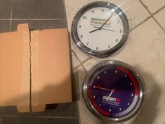 Vintage Metal Clocks Pharma Drug Rep Choice Of 1 Of Fosamax Or Depakote