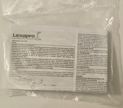 Lexapro Drug Rep Medical Logo Correct-O Tape New Sealed w Drug Info Insert