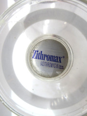 Lot of 3 Drug Rep Pharmaceutical Doctor Office Jars Z-Pak Lantus Advertising