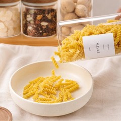 Set of 3 Glass Pantry Jars with Acacia Wood Lids, 45oz Airtight Glass Kitchen…