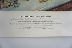 History Pharmacy Pictures Robert Thom The Development of Chemotherapy Print