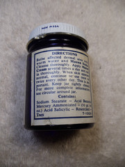 Vintage MAZON Blue Glass Psoriasis Ointment Jar – Thayer Laboratories (USA)