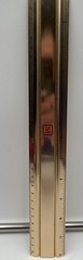 Vintage Marion Pharmaceutical Company Brass 12” Ruler Drug Industry Collectible