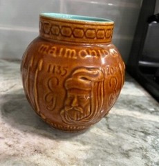 Vintage Pharmacist’s Jar RX Maimonides 1135-1204 Secundum Artem