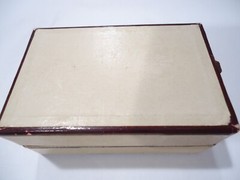 Cardboard MILLER’S PHARMACY Manistee Prescription Drug Pill Hinged Box .Ogilvie.