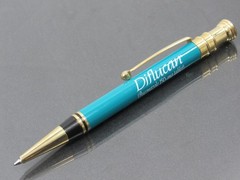 Diflucan Metal PEN Drug Rep Pharmaceutical Promo Advertising Nailhead Clicker