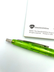 VTG Avandia Green Drug Rep BIC Pen & Post-It Notepad Drug Rep Pharma Bundle