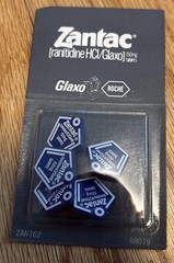 New Zantac Pins Thumbtack Promo Merch Rare Glaxo Roche Lot