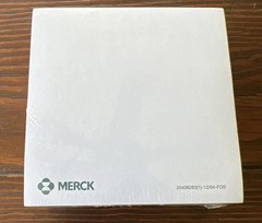 NEW Fosamax FACT Merck Drug Rep Paper Note Pad 4″ Square Sealed Vintage 2004