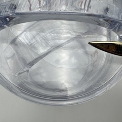 DRUG REP RARE ALLEGRA-D CLEAR PLASTIC/ACRYLIC CANISTER Set of 5 Pharmaceutical