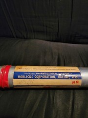 Vintage Nulacin Antacid Tablets Tube Tin Horlicks Limited Full New