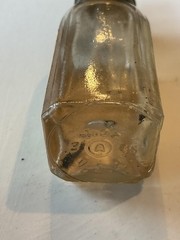 Vintage Silverfin Nasal Drops Bottle 1/2 Ounce Burrough Bros Baltimore USA