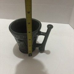 Vintage Schering Medicine Drug Store Ceramic Mug Pharmacy Rx Ad Display
