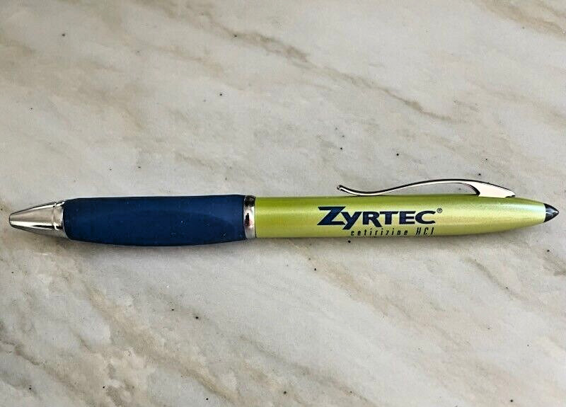 Zyrtec Pen twist Pharmaceutical Medical Advertising (heavy metal)