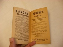 Vtg Medical & Pharmacy Quack Cure – Kondon Mfg. Co. Minneapolis MN 1914