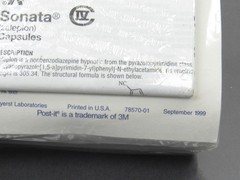 1999 Sonata CIV Drug Rep Notepads Pharmaceutical Sticky Notes Sealed Lot of 5