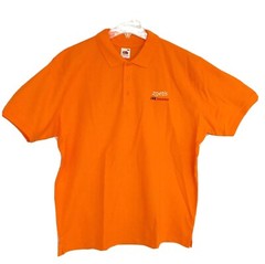 ZOETIS Collectible Orange Golf Shirt – Size XL Short Sleeves