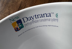 Daytrana Drug Rep Coffee Mug ADHD Medication Pharmaceutical Promotion